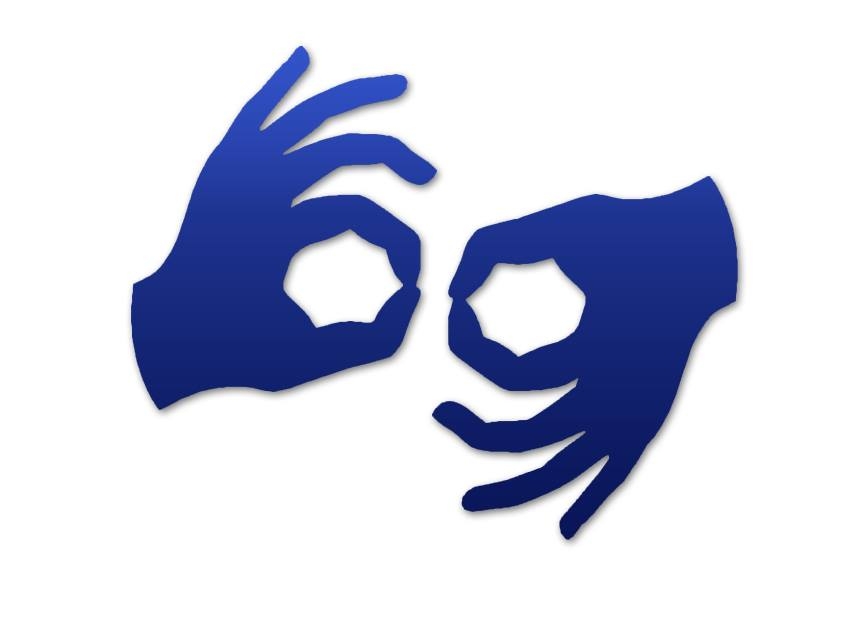 Logotyp języka migowego